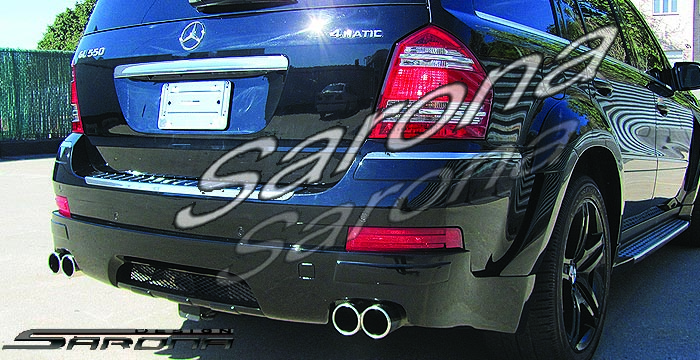 Custom Mercedes GL  SUV/SAV/Crossover Rear Lip/Diffuser (2006 - 2009) - $1490.00 (Part #MB-010-RA)
